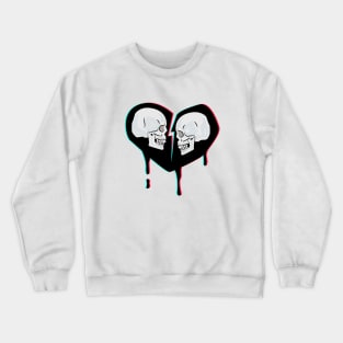 broken heart clubs Crewneck Sweatshirt